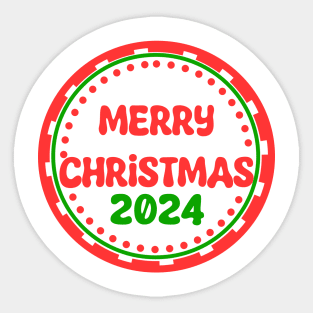 Merry Christmas 2024 TOP SELLING Sticker